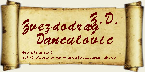 Zvezdodrag Dančulović vizit kartica